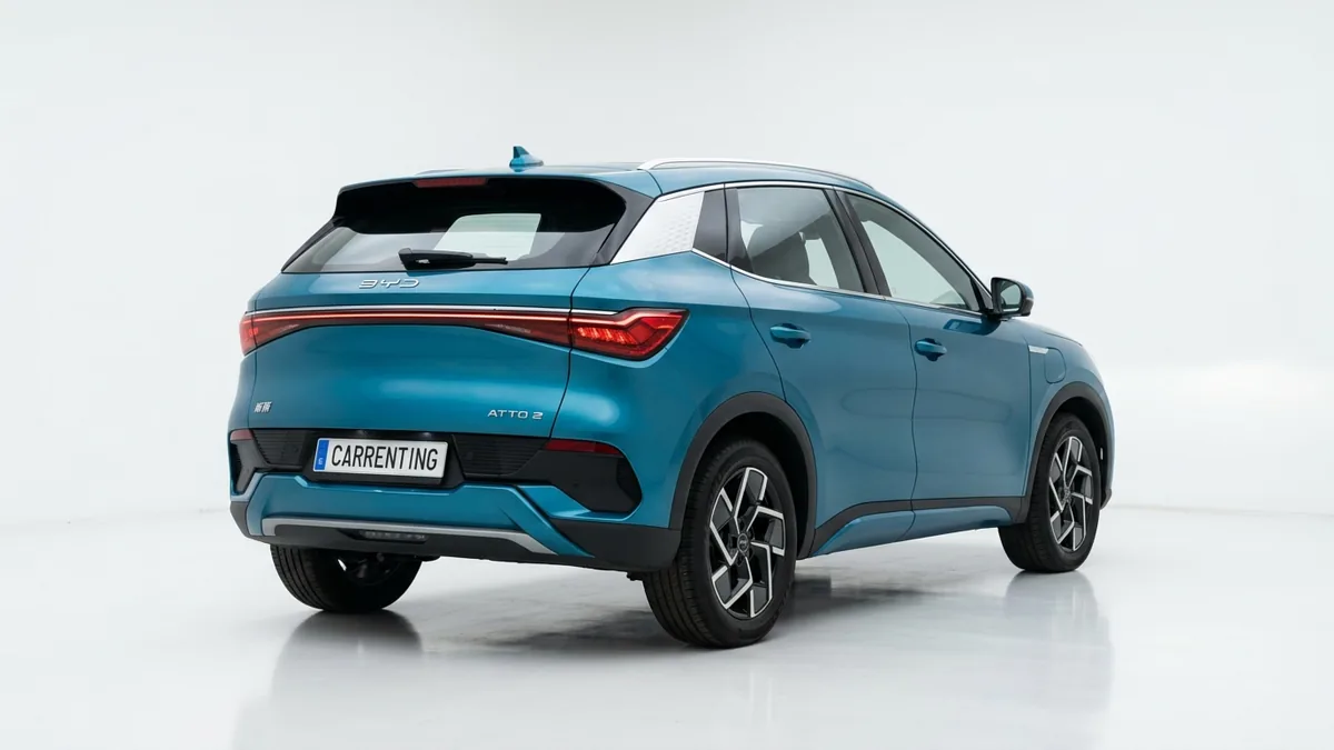BYD ATTO 2 DM-i Boost en renting en Zaragoza — Trasera