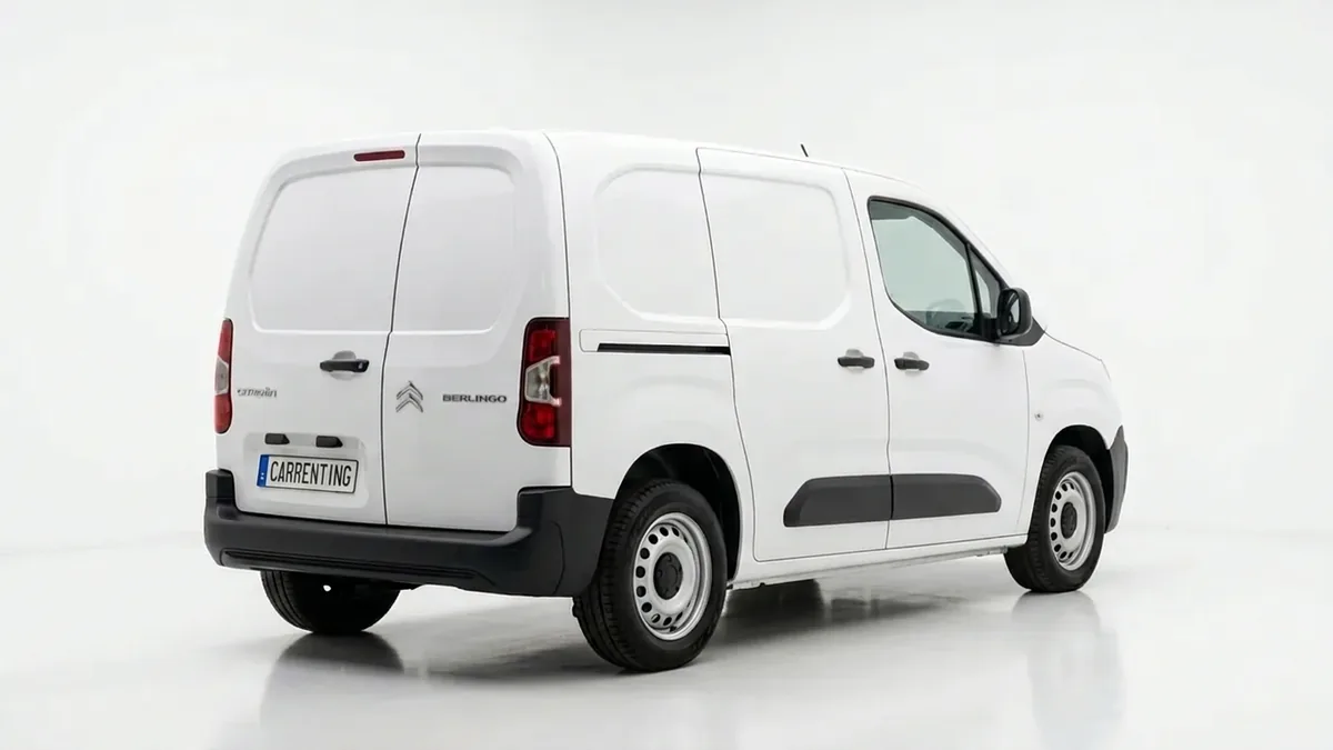Citroën Berlingo Talla M BlueHDI 100cv van en renting en Zaragoza — Delantera