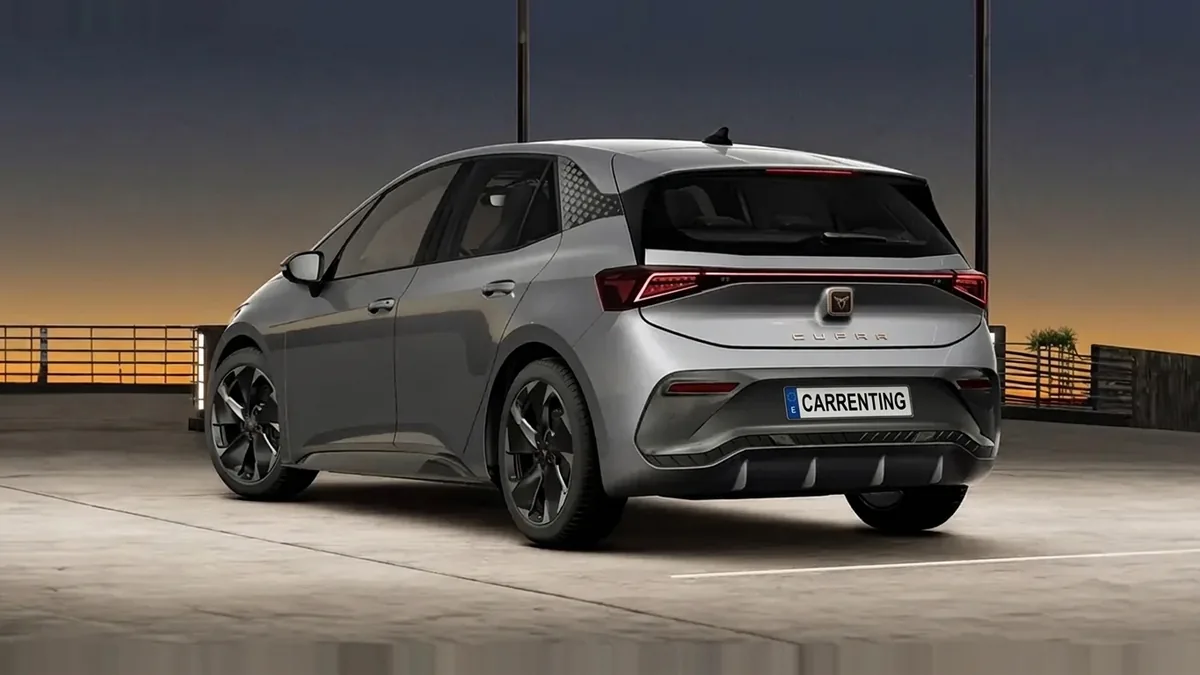 CUPRA Born e-Boost Pack Advanced Plus en renting en Zaragoza — Delantera