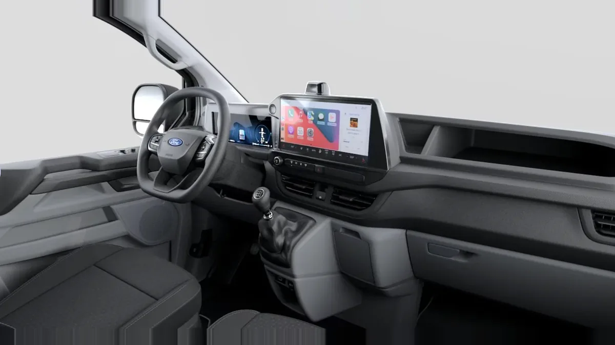 Ford TRANSIT CUSTOM Van 2.0 Ecoblue 100kW 280 L1 Trend en renting en Zaragoza — Delantera