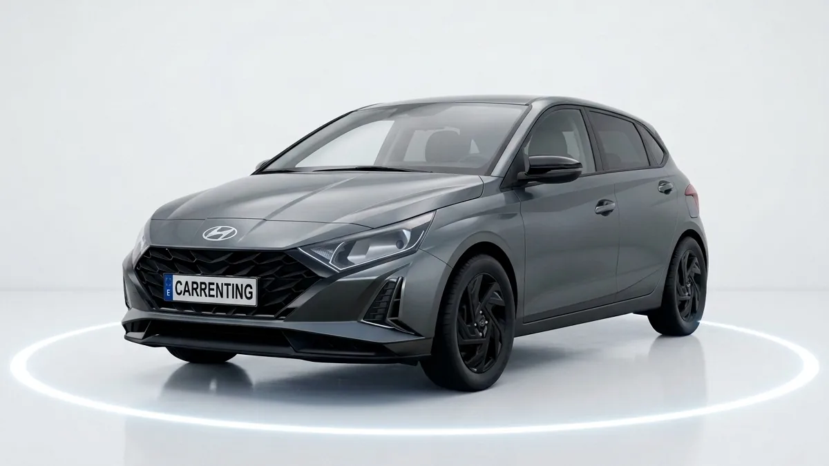 Hyundai i20 1.0T Black Line 90cv MY26 en renting en Zaragoza