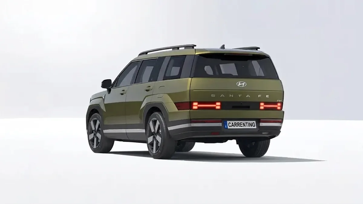 Hyundai Santa Fe 1.6 T-GDI Maxx PHEV 252CV 4x4 6AT en renting en Zaragoza — vista 9