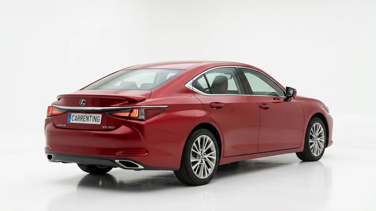 Lexus ES 2.5 300h Premium en renting en Zaragoza — Trasera