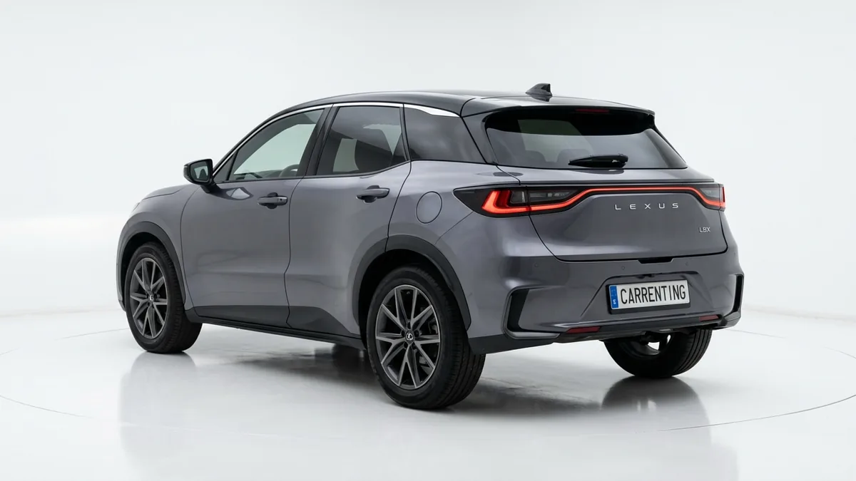 Lexus LBX Elegant Black 136CV Aut. en renting en Zaragoza — Delantera