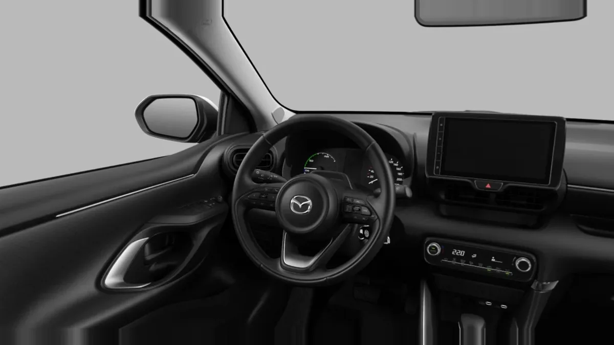 Mazda 2 Hybrid 1.5 85kW 116CV CVT Centre-Line en renting en Zaragoza — Trasera
