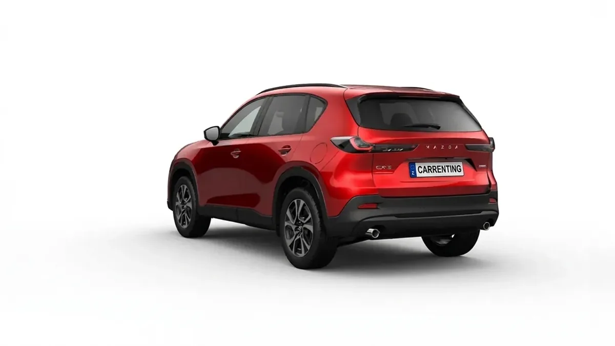 Mazda CX-5 2.5 e-Skyactiv-G MHEV 141cv Centre-Line FWD en renting en Zaragoza — Trasera