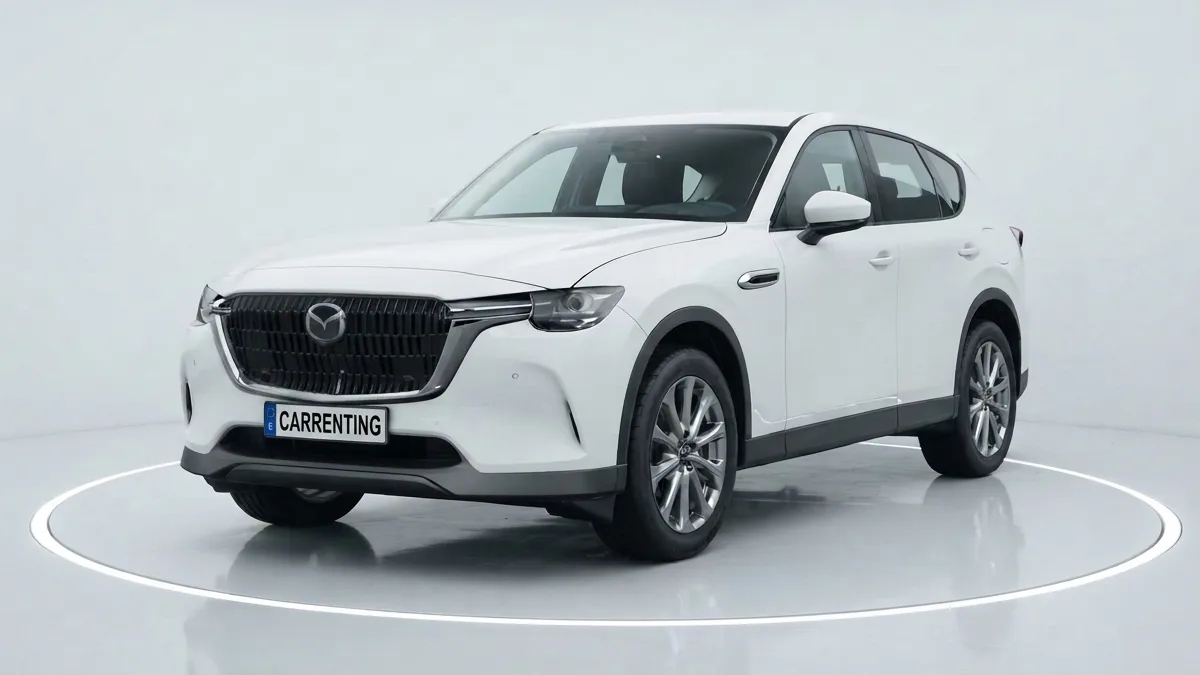 Mazda CX-60 e-Skyactiv MHEV RWD Exclusive-Line II en renting en Zaragoza
