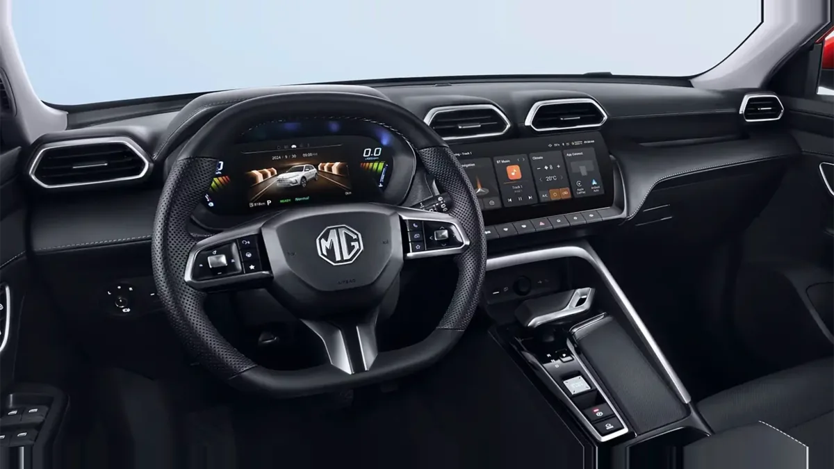 MG ZS Hybrid+ Business en renting en Zaragoza — Lateral