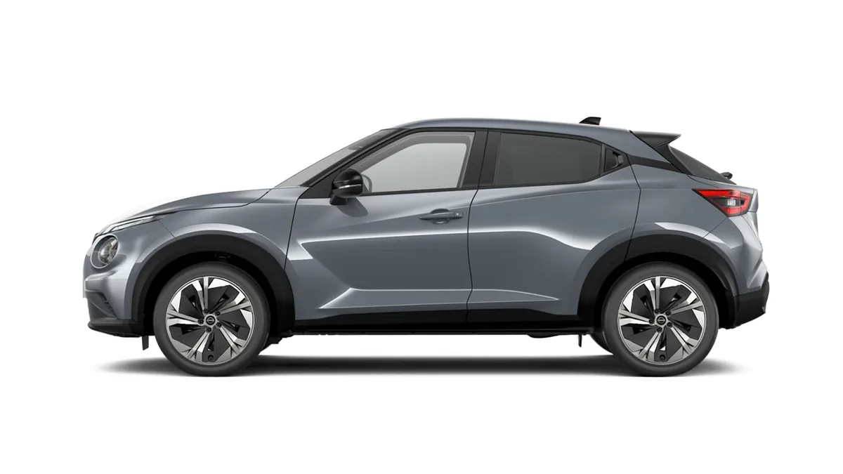 Nissan Juke 1.6 Hybrid Nconnecta 145CV Automático en renting en Zaragoza — Trasera