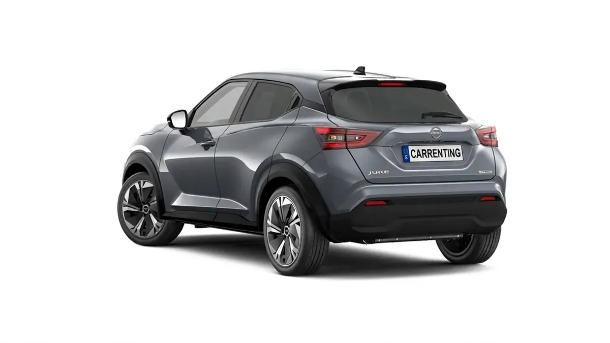 Nissan Juke 1.6 Hybrid Nconnecta 145CV Automático en renting en Zaragoza — Delantera