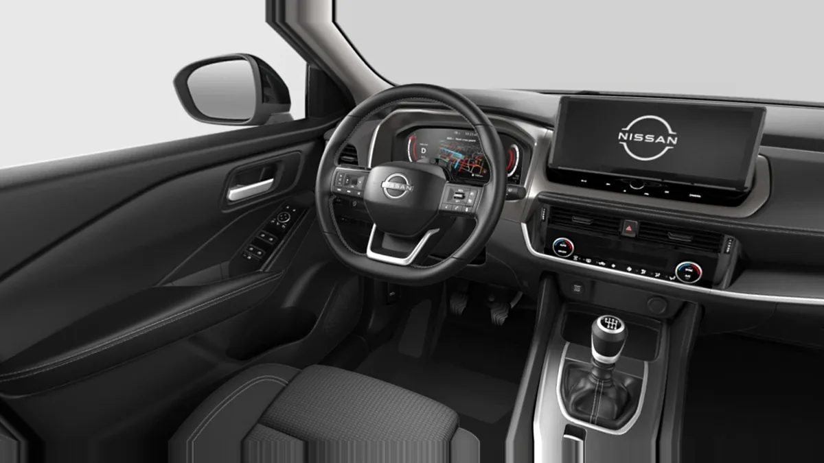 Nissan Qashqai DIG-T 116kW (158CV) MHEV Acenta en renting en Zaragoza — Interior