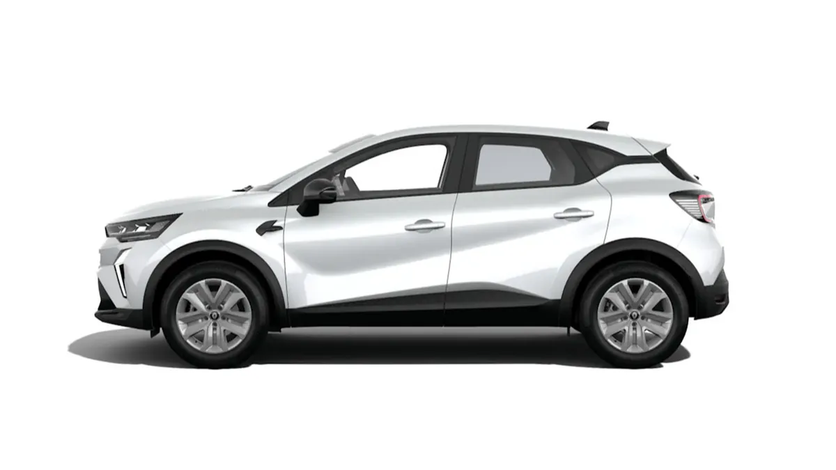 Renault Captur Evolution TCE 140cv DCE en renting en Zaragoza — Lateral