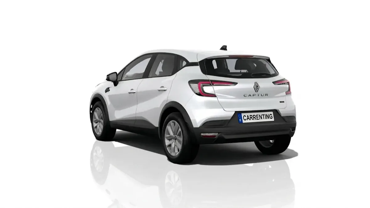 Renault Captur Evolution TCE 140cv DCE en renting en Zaragoza — Trasera