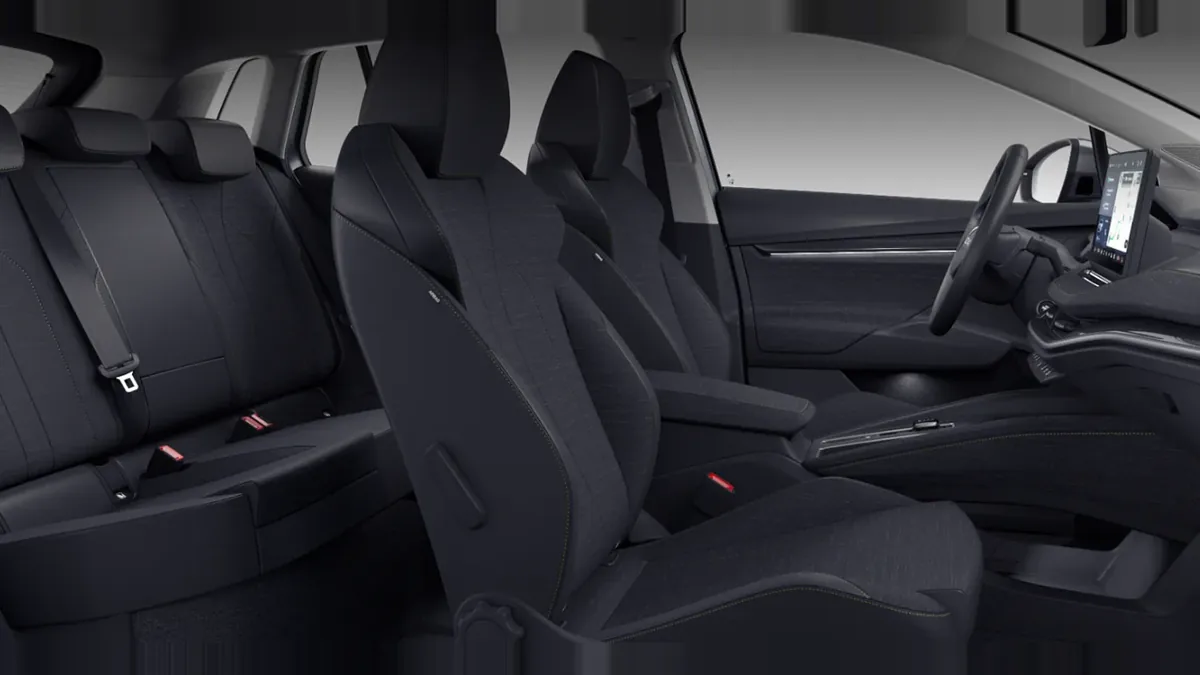 Škoda Elroq 150kW (204CV) 63kWh en renting en Zaragoza — Interior