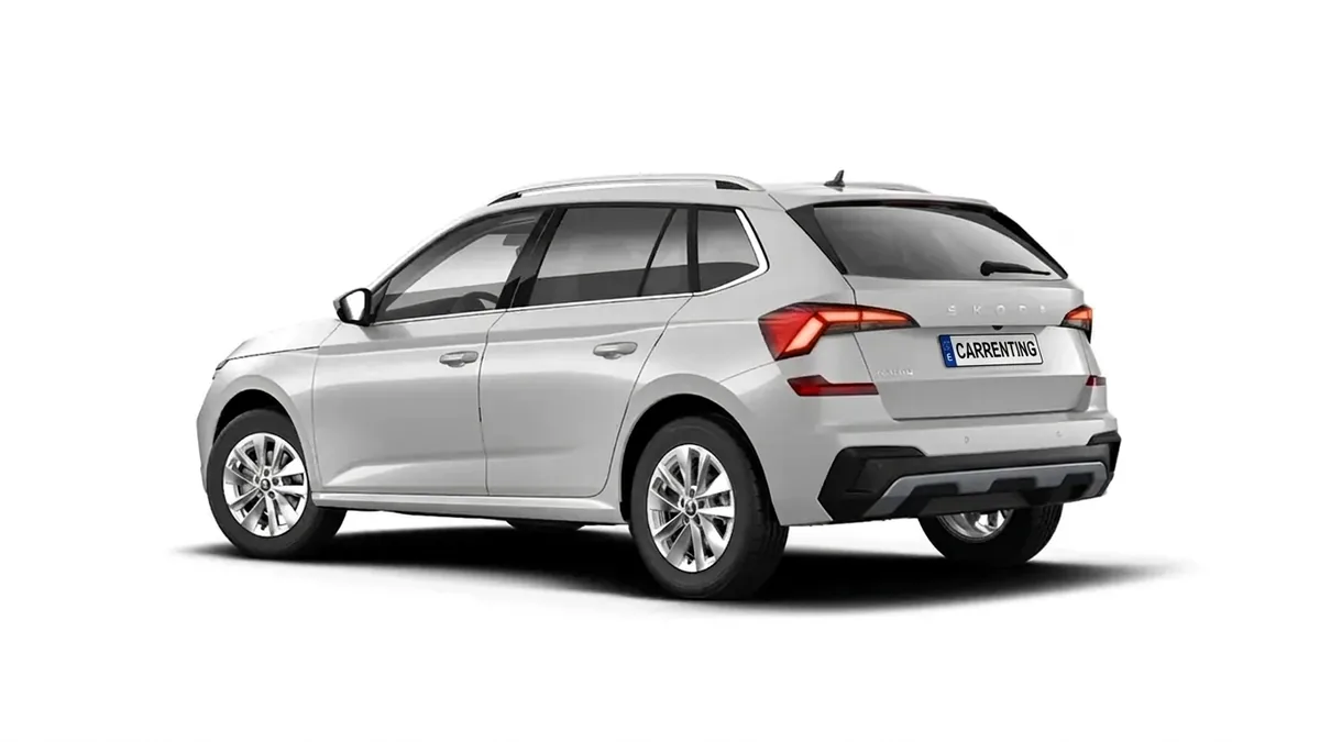 Škoda Kamiq 1.5 TSI DSG Selection en renting en Zaragoza — Interior