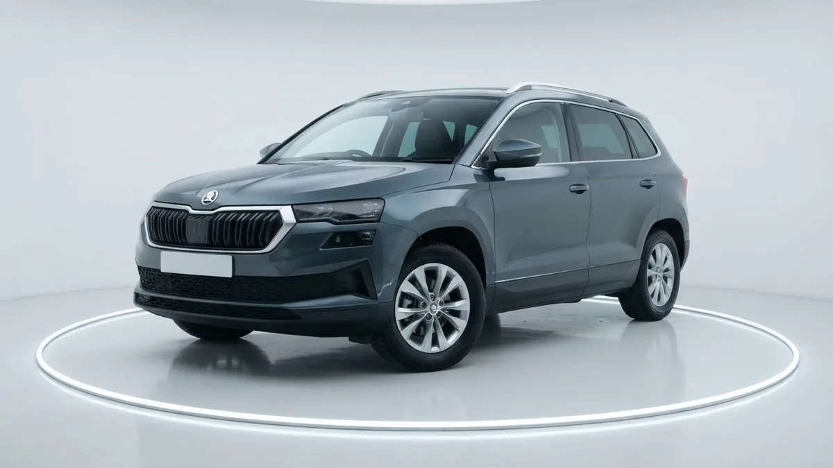 Škoda Karoq Selection 2.0 TDI 150cv 4x4 DSG en renting en Zaragoza — Trasera