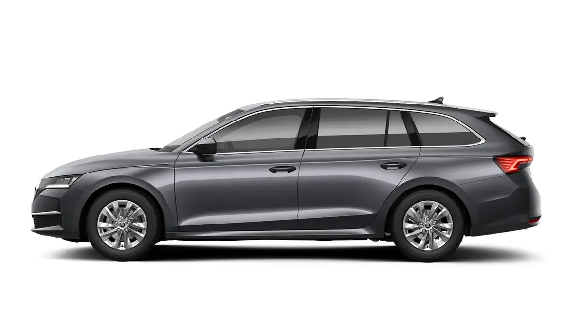 Škoda Octavia Combi 2.0 TDI DSG Selection en renting en Zaragoza — Delantera