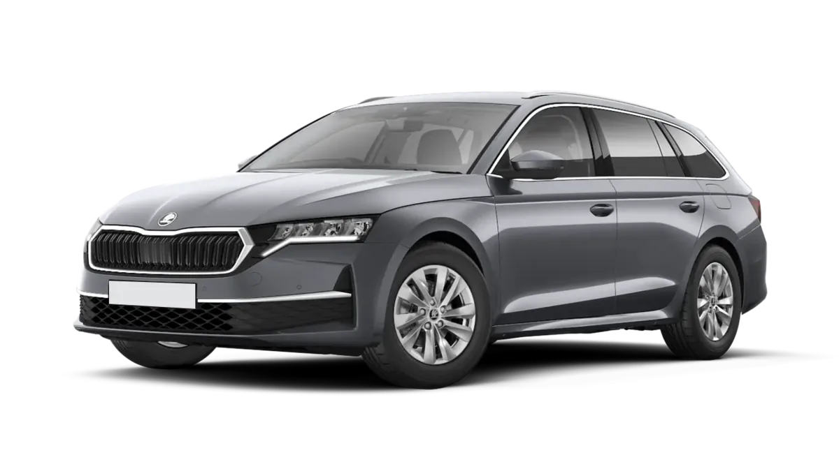 Škoda Octavia Combi 2.0 TDI DSG Selection en renting en Zaragoza — Lateral