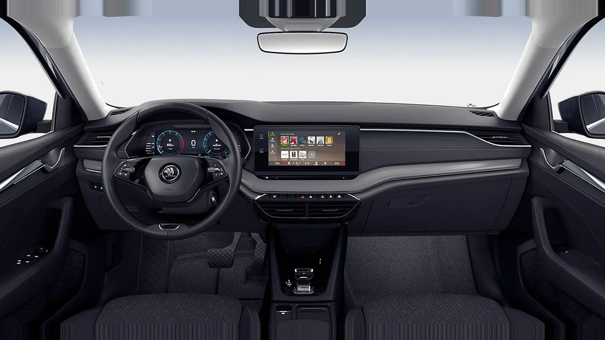 Škoda Octavia Combi Selection 2.0 TDI 150CV DSG 7vel en renting en Zaragoza — Delantera
