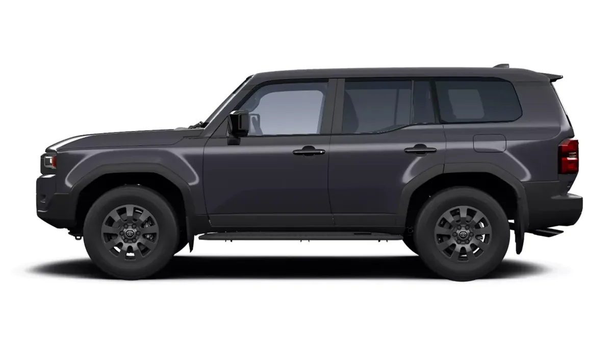 Toyota Land Cruiser 250 Hybrid 48V VX en renting en Zaragoza — Trasera