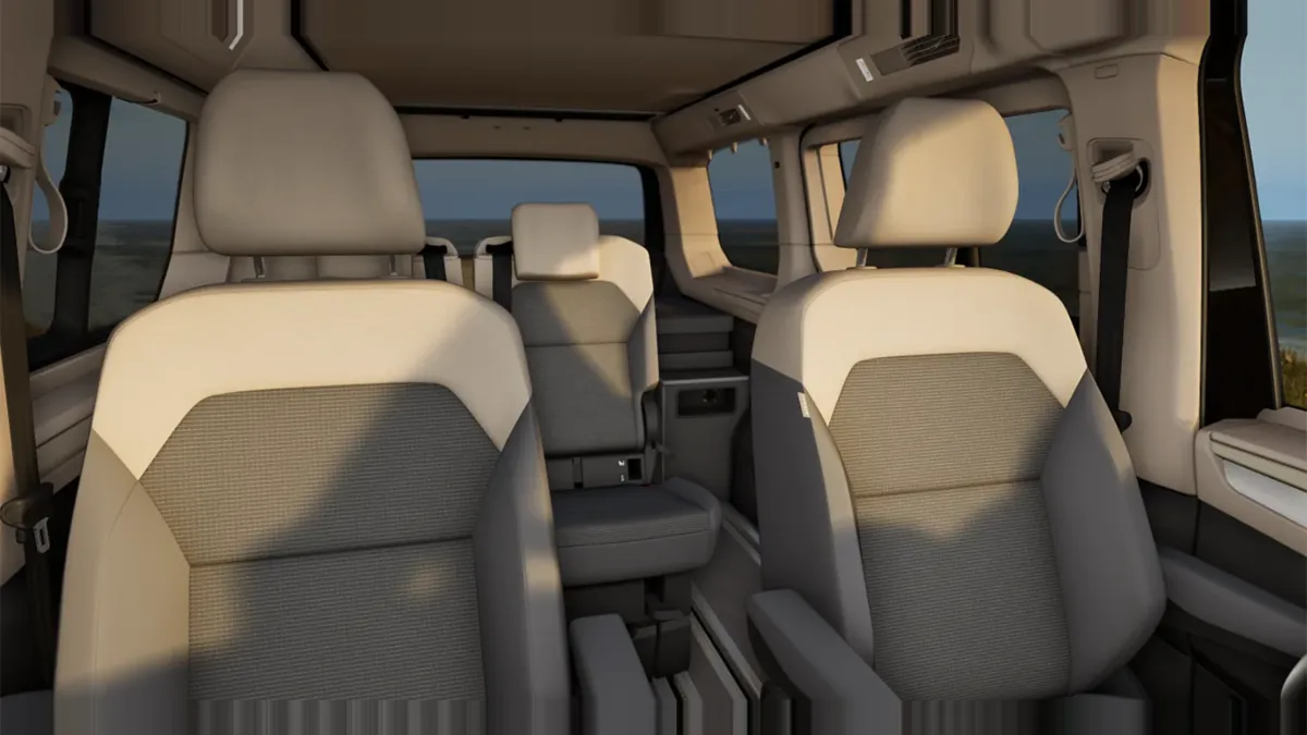 Volkswagen California Beach Tour 2.0 TDI 110kW (150CV) DSG en renting en Zaragoza — Interior