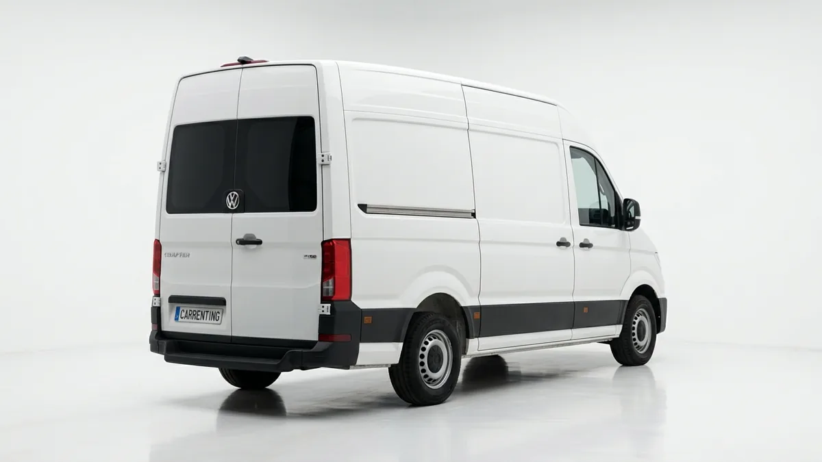 Volkswagen Crafter 35 Furgón BL TA L4H3 2.0 TDI 103kW (140CV) - ISOTERMO en renting en Zaragoza — Delantera